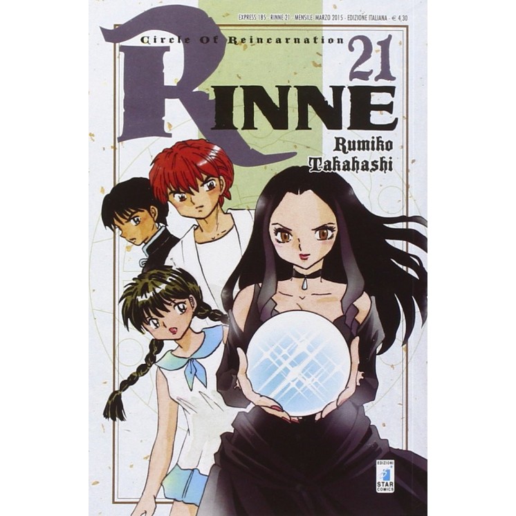 Rinne n.21 ed.di Rumiko Takahashi Star Comics NUOVO   