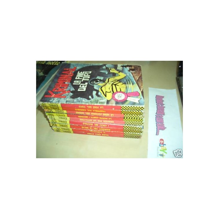 Kriminal n.145 ed.Corno "la fine del topo" 4,00€