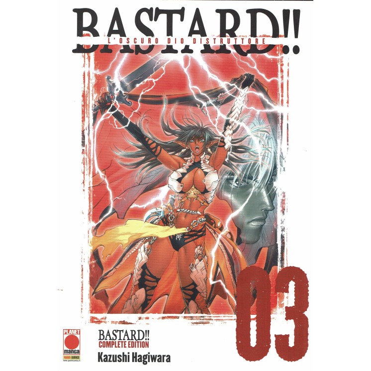 Bastard COMPLETE EDITION  3 di Hagiwara ed. Panini FU50
