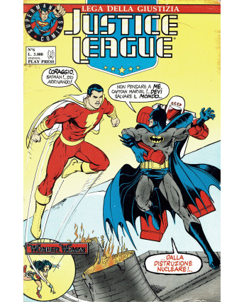 Justice League Lega della Giustizia TP  6 di DeMatteis e Giffen ed.Play Press