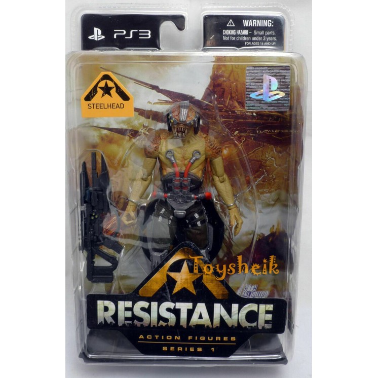 Resistance serie 1 Steelhead action figure DC Unlimted PS3 Gd36