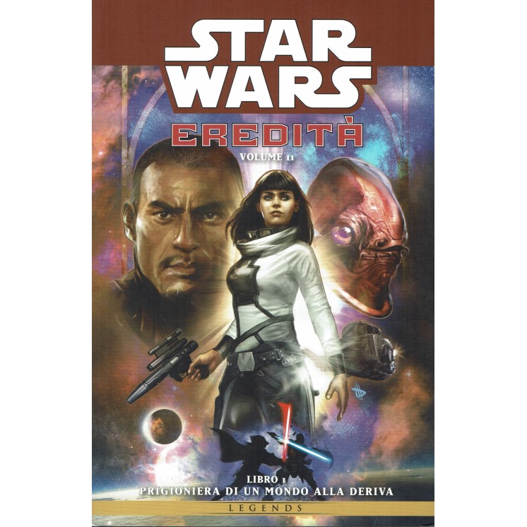 Star Wars : 2 libro 1 prigioniera di un mondo EREDITA' ed.Panini NUOVO SU09