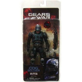 GEARS OF WAR 2 FIGURE COG SOLDIER nuova NECA Gd40