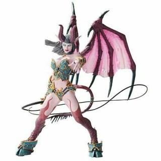 WORLD OF WARCRAFT ACTION FIGURES AMBERLASH SUCCUBUS DEMON DC UNLIMITED Gd39