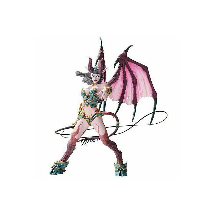 WORLD OF WARCRAFT ACTION FIGURES AMBERLASH SUCCUBUS DEMON DC UNLIMITED Gd39