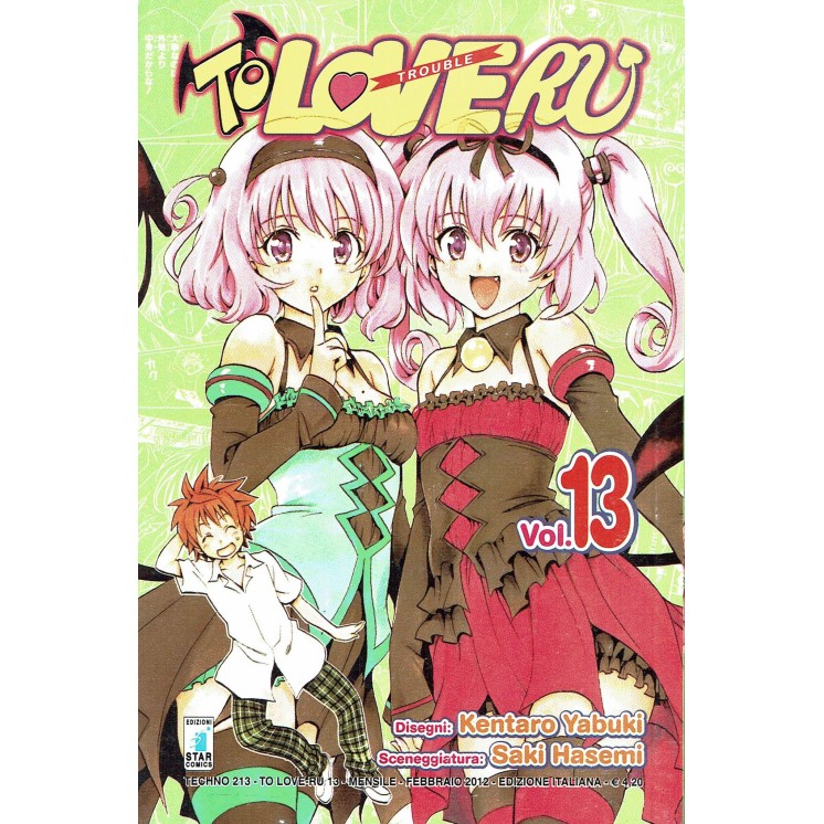 TO LOVE RU trouble  13 di K.YABUKI/S. HASEMI ed. STAR COMICS