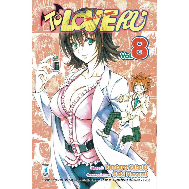 TO LOVE RU trouble   8 di K.YABUKI/S. HASEMI ed. STAR COMICS