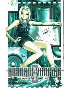 Rosario + Vampire Season II n.11 di Akisha Ikeda NUOVO ed. GP