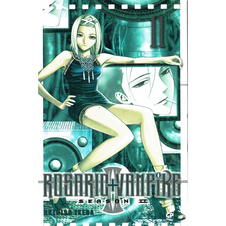 Rosario + Vampire Season II n.11 di Akisha Ikeda NUOVO ed. GP