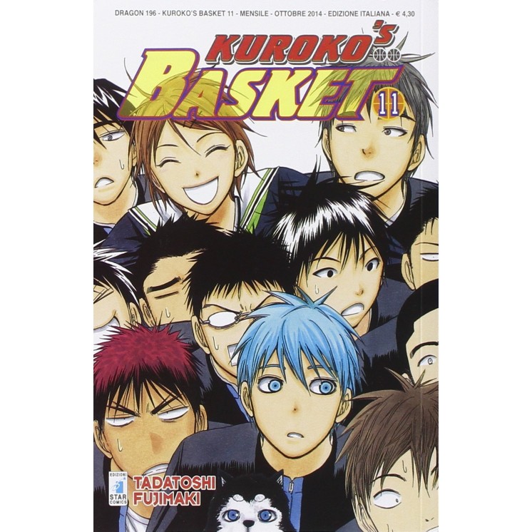 Kuroko's Basket di Tadatoshi Fujimaki 11 ed.Star Comics NUOVO