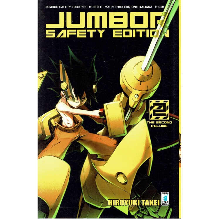 JUMBOR SAFETY EDITION n. 2 di Hiroyuki Takei ed. Star Comics 