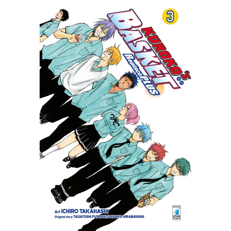Kuroko's Basket Replace Plus  3 di Tadatoshi Fujimaki ed.Star Comics NUOVO