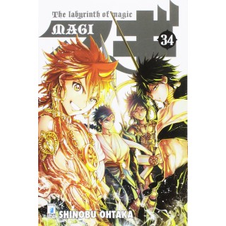 MAGI The Labyrinth Of Magic n.34 di Shinobu Ohtaka ed.Star Comics
