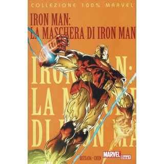 Collezione 100% Marvel : Iron Man maschera di Quesada ed. Panini Comics SU10