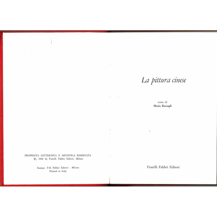 Collana Elite  2: la pittura cinese ed.Fabbri A16