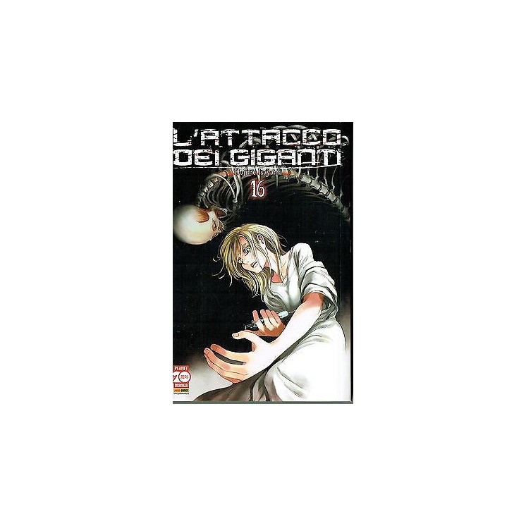 L'Attacco dei Giganti n.16 di Hajime Isayama  prima Ristampa Panini 