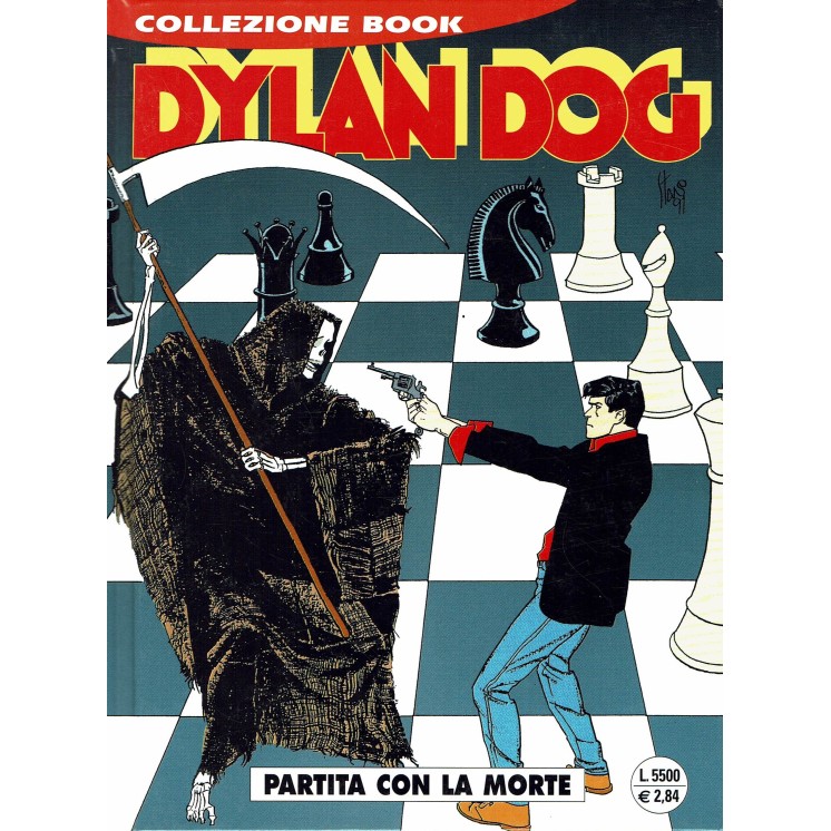 Dylan Dog Collezione Book n. 66 partita con la morte di T.Sclavi ed.Bonelli