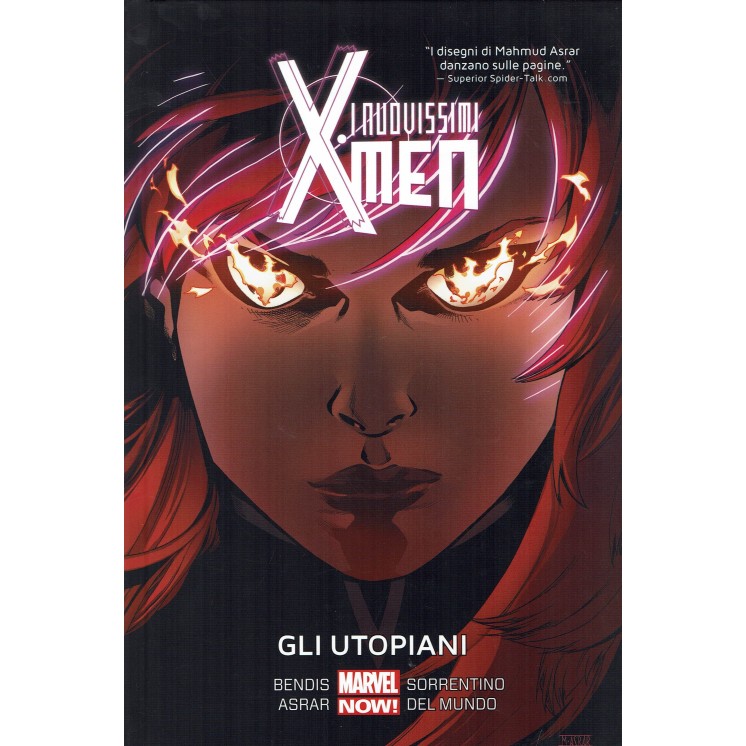 i Nuovissimi X Men  7: gli Utopiani di Bendis CARTONATO ed.Panini NUOVO SU11
