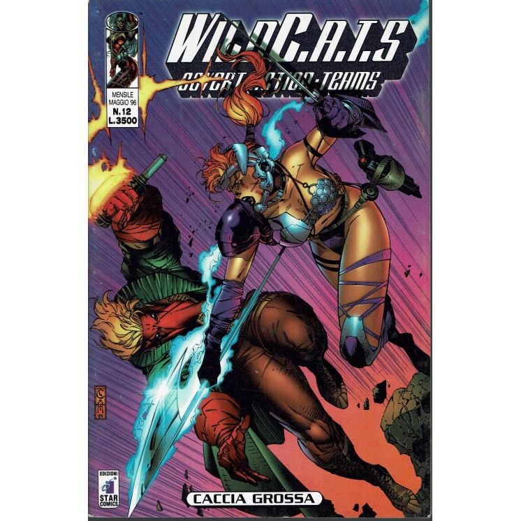 Wildcats WildC.a.t.s. n.12 1996 ed. Image Star Comics