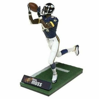 NFL Football 12" Randy Moss Series 2 Action Figure Vikings McFarlane NUOVO Gd02