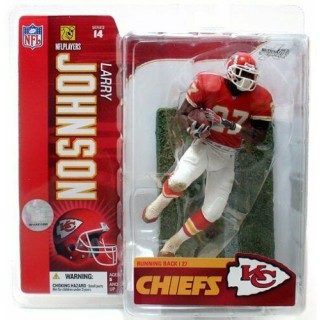 NFL Football Series 14 Johnson Figure Kansas City Chiefs MIB McFarlane Gd06
