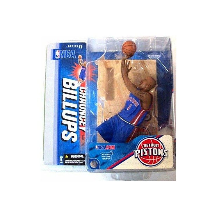 NBA Sports Series 11 Chauncey Billups Action Figure [Blue Jersey] McFarlane Gd09