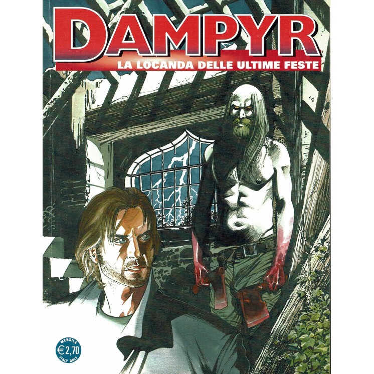 Dampyr n.128 la locanda delle ultime feste di Boselli ed. Bonelli