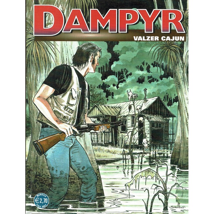 Dampyr n.138 valzer cajun di Boselli e Colombo ed. Bonelli