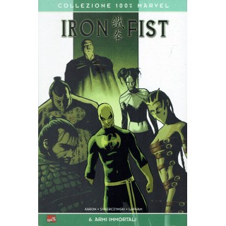 100% Marvel : Iron Fist  6 armi immortali di Aaron ed. Panini Comics SU12