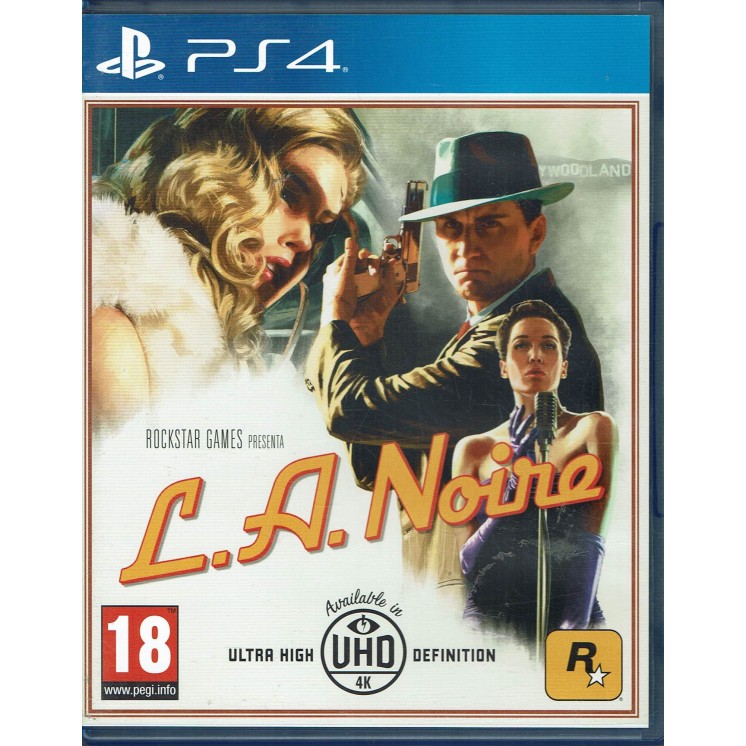 Videogioco per PlayStation4: L.A.NOIRE no libretto OTTIMO GARANTITO ITALIANO PS4