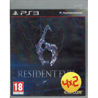 Videogioco per Playstation 3: Resident Evil 6 Capcom libretto 