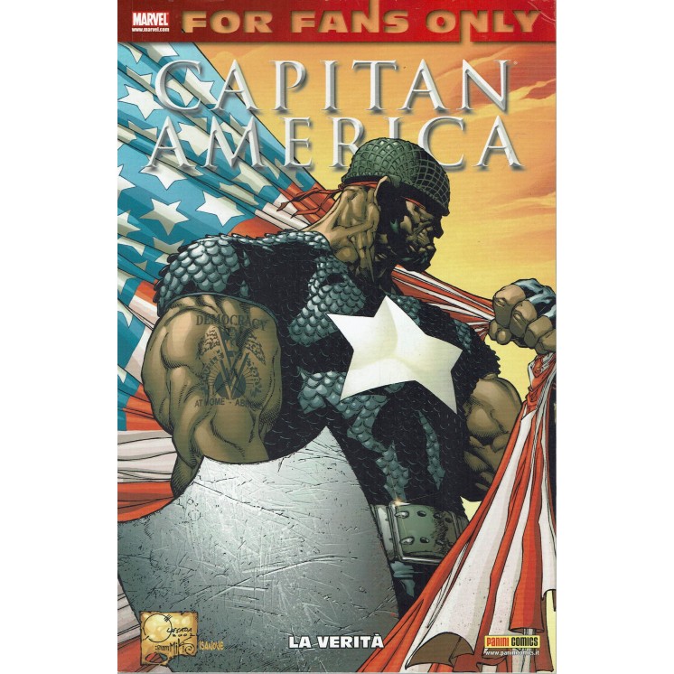 For Fans Only: Capitan America La veritÃ  ed. Panini NUOVO SU13