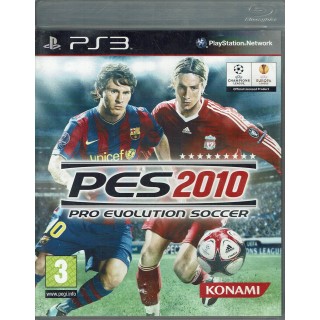 Videogioco per PS3: PES 2010 -Pro Evolution Soccer * Konami 3+ * SPAGNOLO