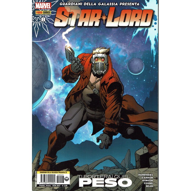 GUARDIANI DELLA GALASSIA presenta 23 STAR LORD  8 ed.Panini