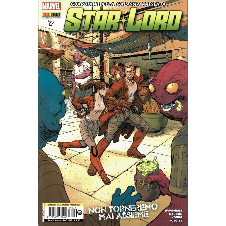 GUARDIANI DELLA GALASSIA presenta 22 STAR LORD  7 ed.Panini
