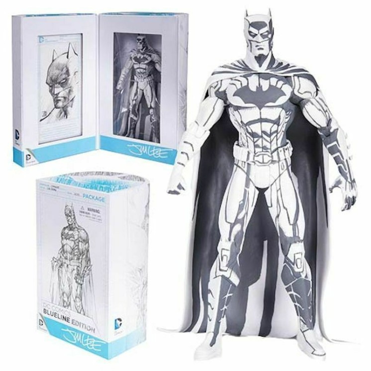 BATMAN FIGURE JIM LEE DC COMICS 2015 CONVENTION EXCLUSIVE BLUE LINE ED Gd10