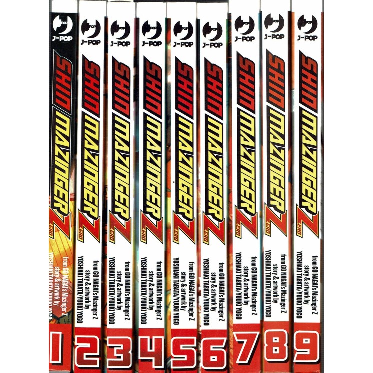 Shin Mazinger Zero 1/9 SERIE CMOPLETA di Go Nagai e Y.TAbata ed.JPpop