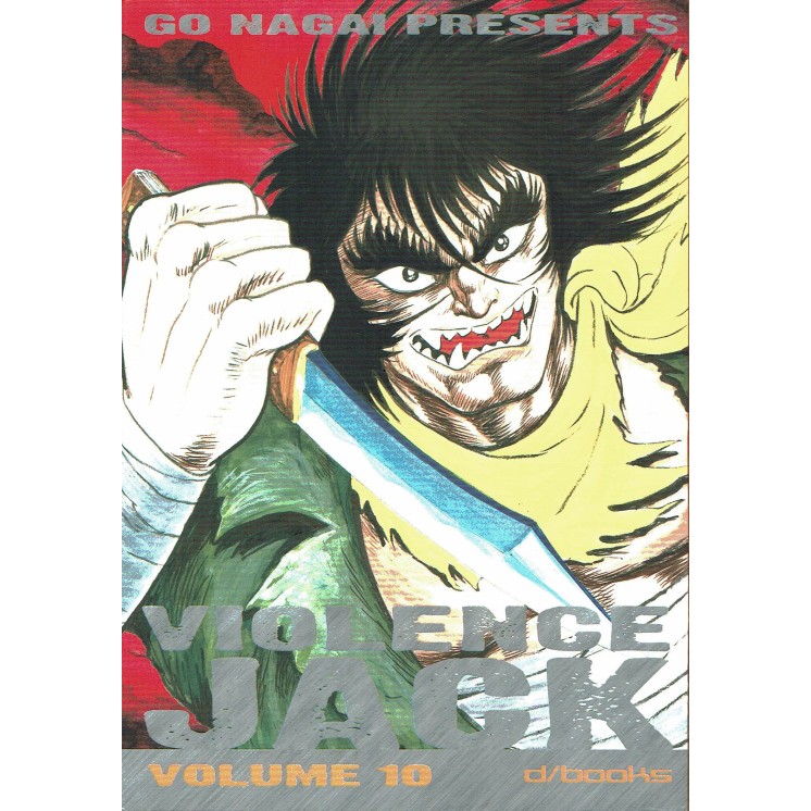 Violence Jack 10 di Go Nagai ed.D/Books 
