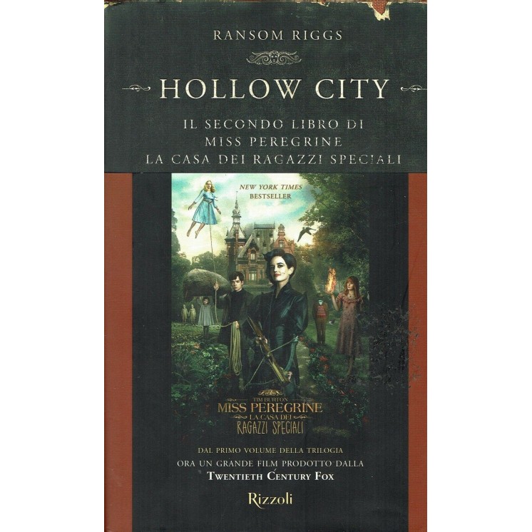 Ransom Riggs:Hollow City secondo libro Ms Peregrine ed.Rizzoli NUOVO B44