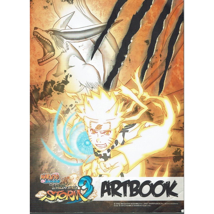 Naruto ultimate ninja STORM 3 artbook 