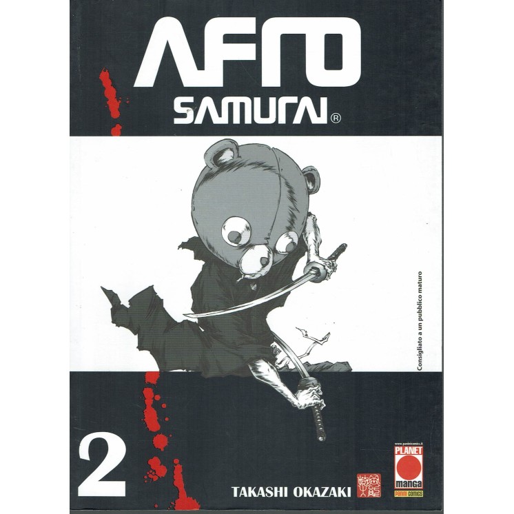 Afro Samurai  2 di Takashi Okazaki ed. Panini Comics
