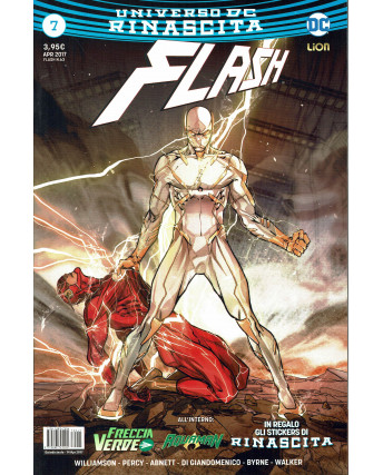 Flash n. 63 RINASCITA FLASH 7  di di Giandomenico e Byrne ed.LION