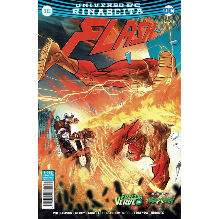 Flash n. 72 RINASCITA FLASH 16  di di Giandomenico e Ferreira ed.LION