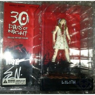 30 Days Of Night Lilith signed Deluxe Action Figure NECA Gd12