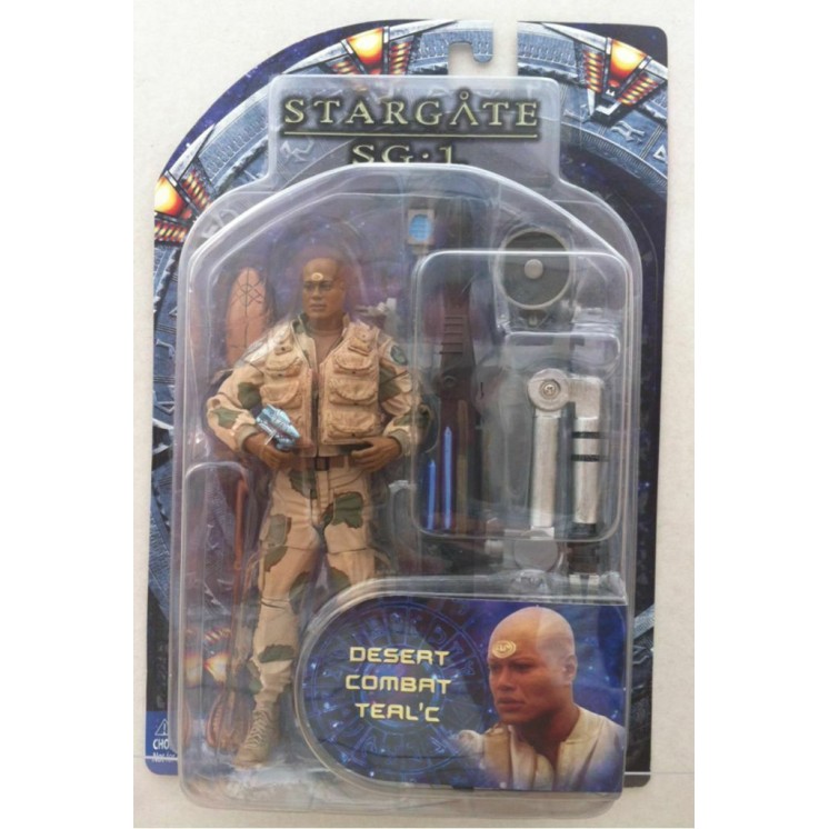 Diamond Select Stargate SG1 Desert Combat Teal'c Action Figure Gd15