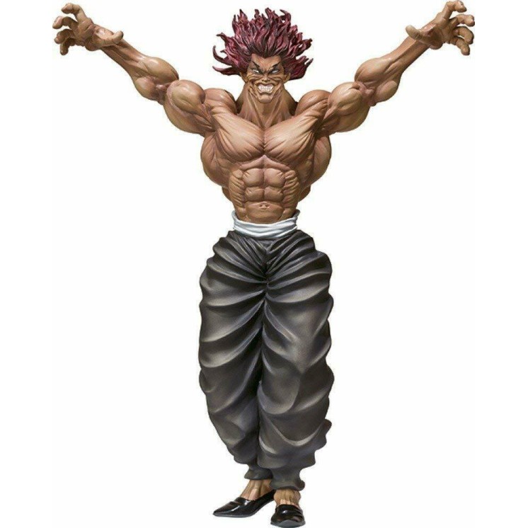 Figuarts Zero Baki The Cingolato Yujiro Hanma PVC Figura Bandai Giappone Gd16
