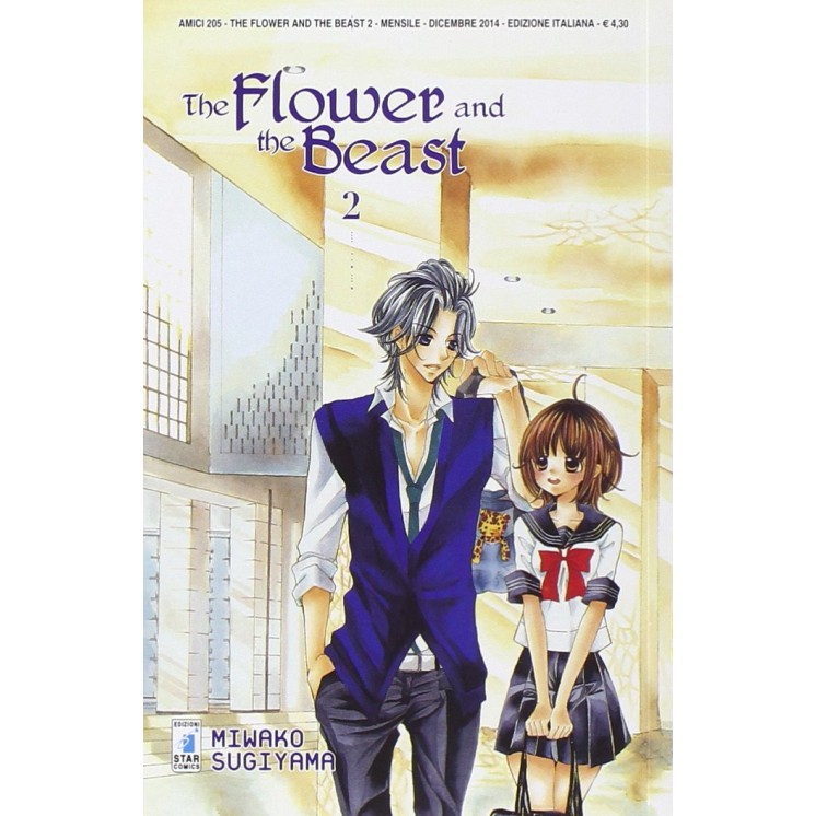 the Flowers and the beast  2 di Miwako Sugiyama ed.Star Comics NUOVO  