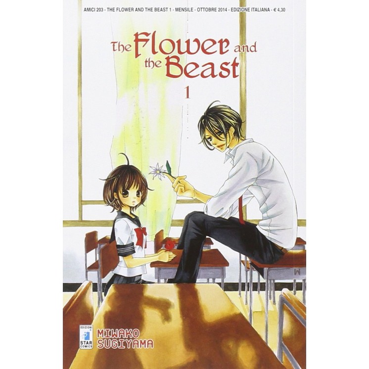 the Flowers and the beast  1 di Miwako Sugiyama ed.Star Comics NUOVO  
