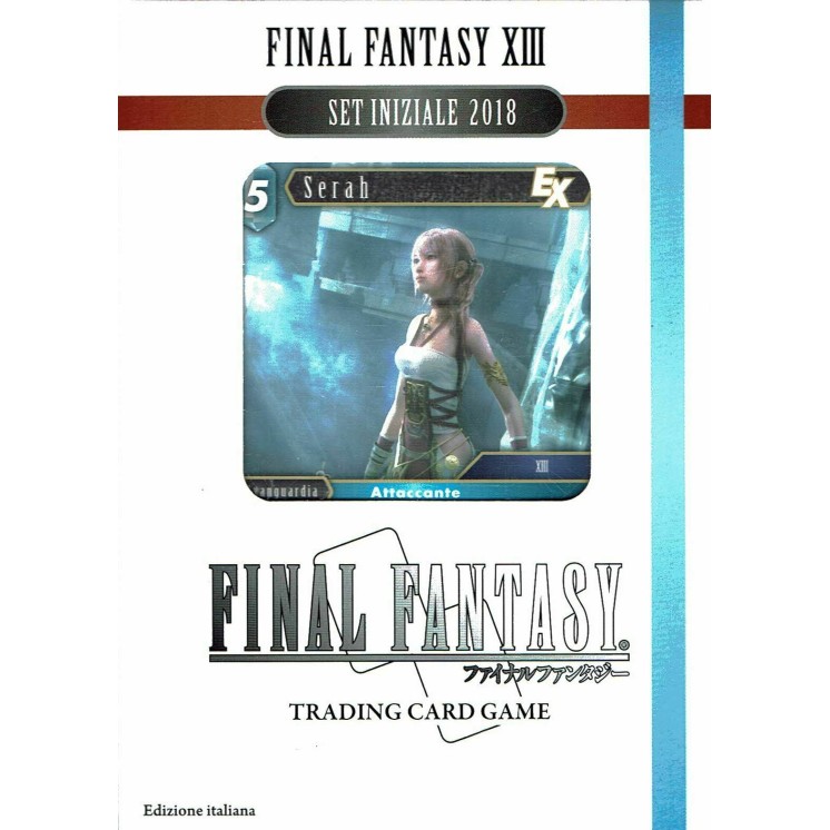 Mazzo Final Fantasy 2018 XIII FFTCG Set Iniziale 2018 Deck Starter 14 ITA