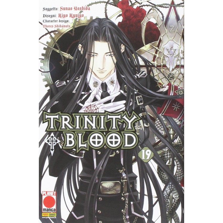 Trinity Blood n.19 di Yoshida, Kyuiyo, Shihamoto  ed.Planet Manga